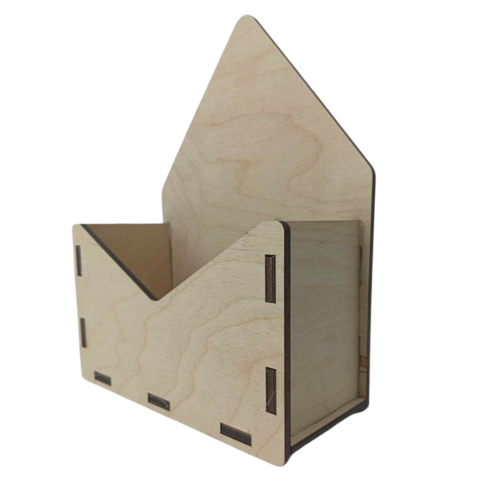 Drewniana koperta pudełko